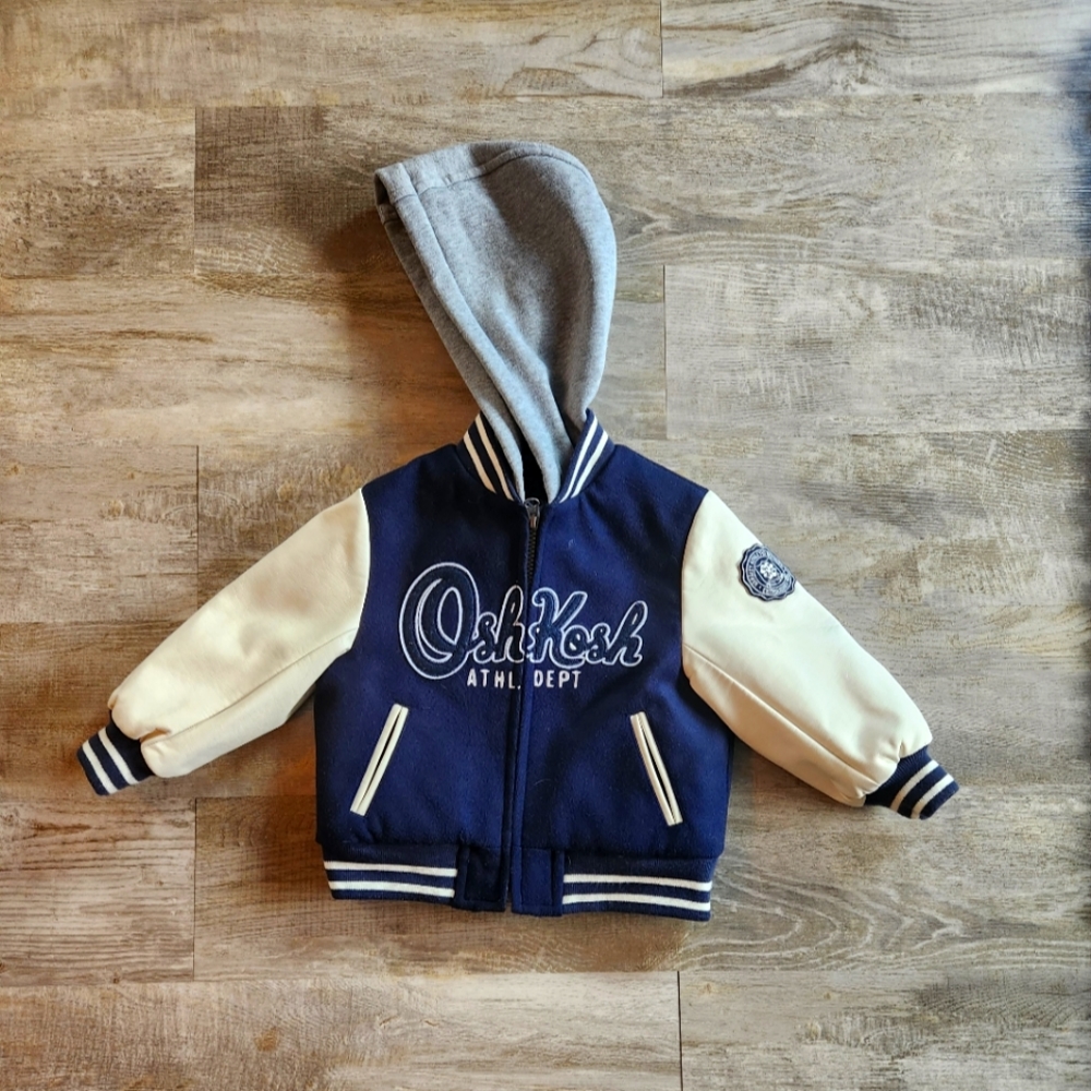 OshKosh 2T  letterman boys jacket